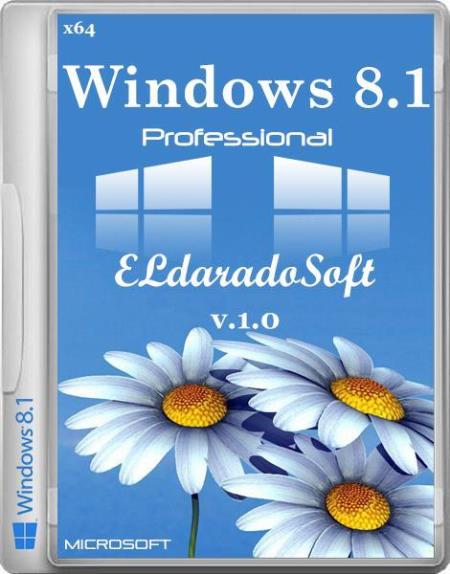 Windows 8.1 Professional by ELdaradoSoft 1.0 (x64/RUS/2014)