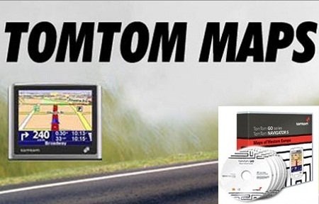 TomTom Maps of EUROPE TRUCK 925 5445 Retail-NAViGON
