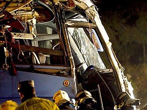 Будапешт: автобус с туристами попал в аварию