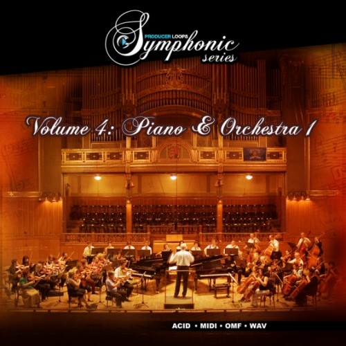 Producer Loops Symphonic Series Vol 4 Piano & Orchestra 1 ACiD WAV MiDi OMF DISCOVER