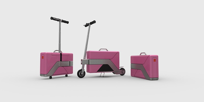 Скутер-чемодан Commute-Case