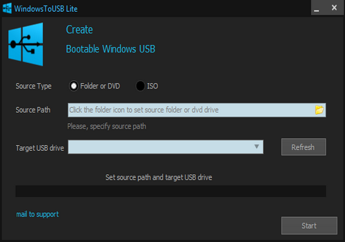 WindowsToUSB Lite 1.3.0.0 Portable