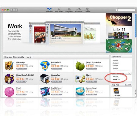 iWork, iLife, Pro Mac Apps 2014-04-18