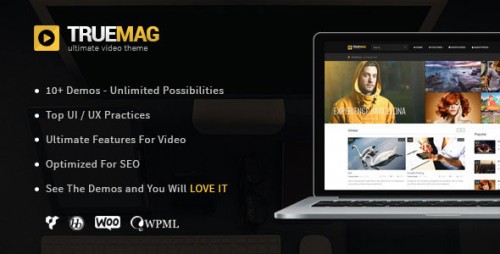 NULLED True Mag v3.1 - WordPress Theme for Video and Magazine  