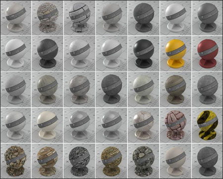 [Max] Vismat Material Collection for Sketchup