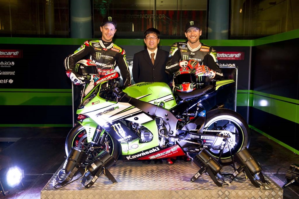 Презентация команды Kawasaki Racing 2015