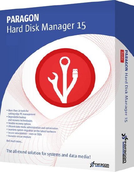 Paragon Hard Disk Manager 15 Pro 10.1.25.294 (x86/x64/RUS)