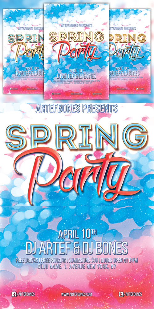CM - Spring Party Flyer 220253