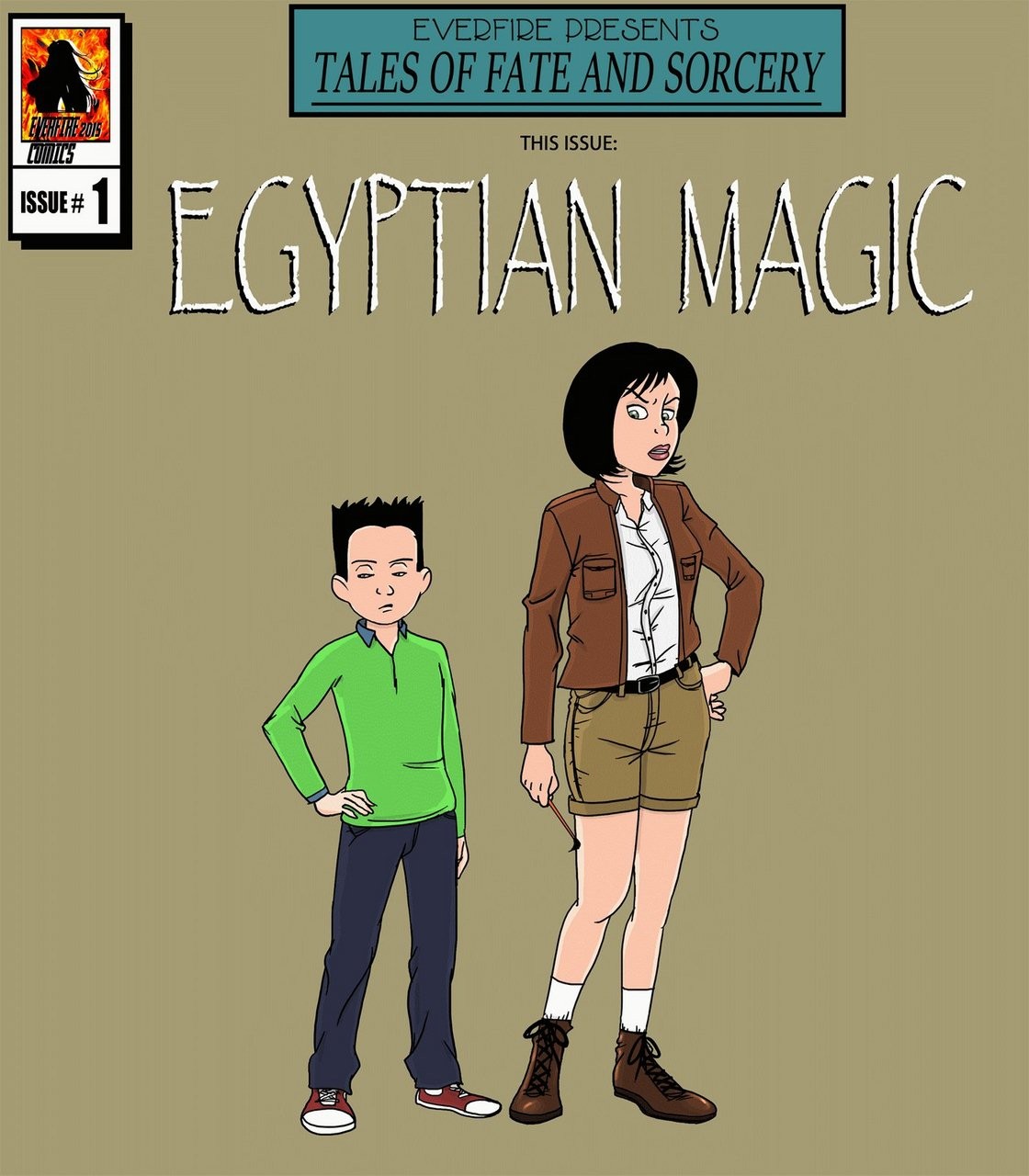 everfire - Egyptian Magic Comic
