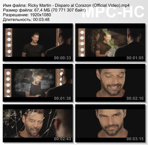 Ricky Martin - Disparo al Corazon (2015) HD 1080