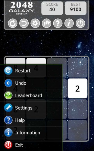 [Android] 2048 Galaxy Edition (2015) [Головоломка, ENG]