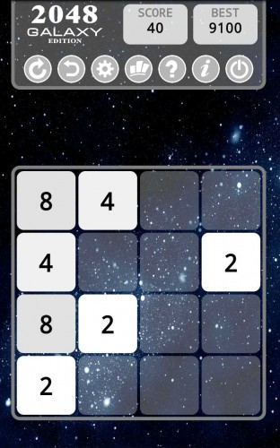 [Android] 2048 Galaxy Edition (2015) [Головоломка, ENG]