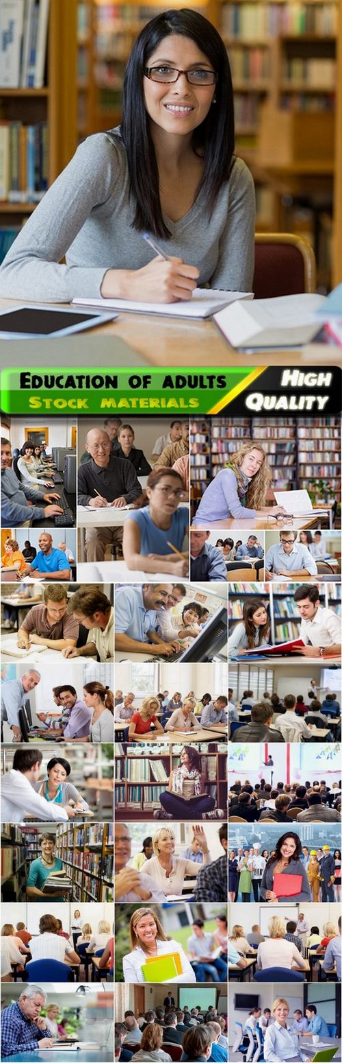 Education and training of adults - 25 HQ Jpg