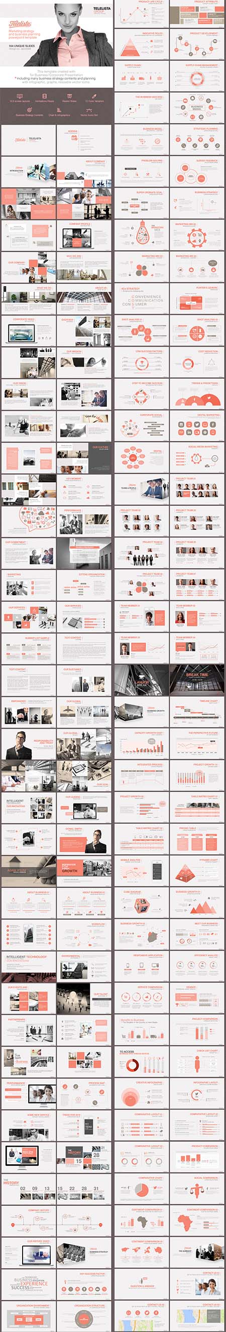 GraphicRiver - Telelista - Business Strategy PowerPoint 10701918