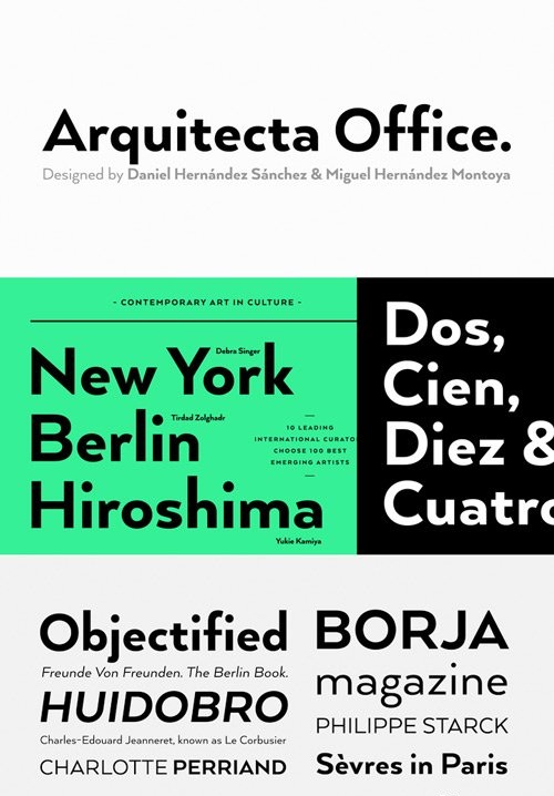 Arquitecta Office Font Family