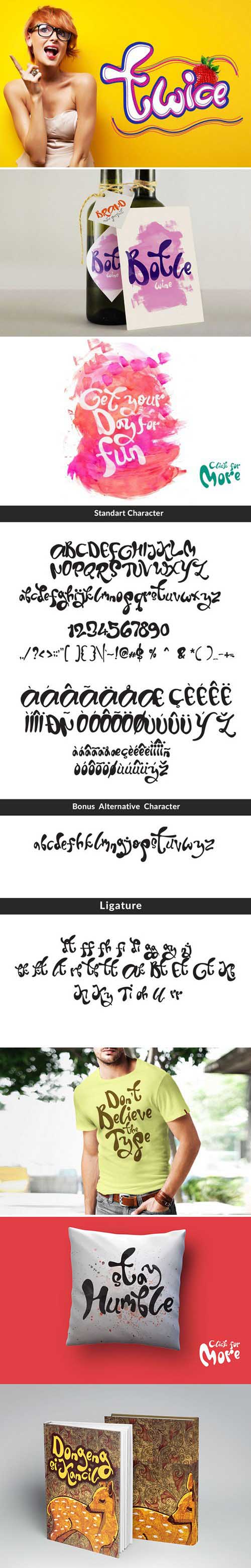 Twice Display Typeface
