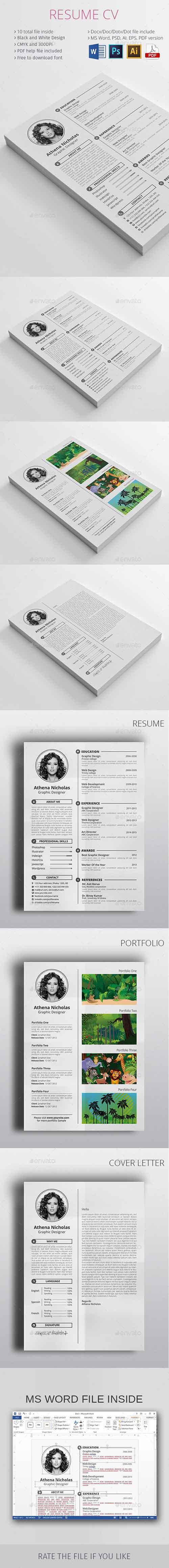 GraphicRiver: Resume CV