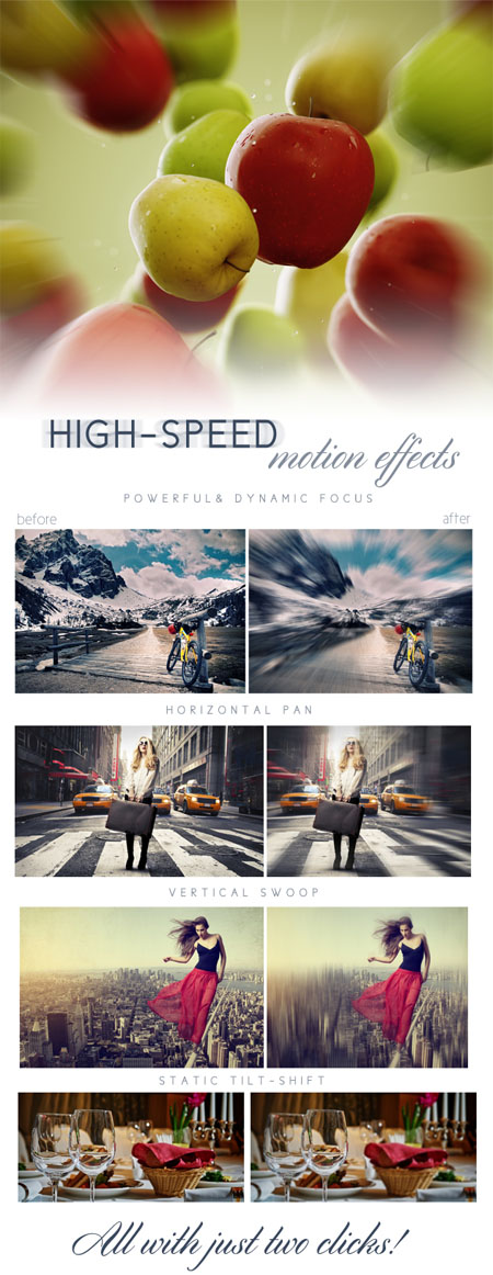 Fast Motion Photoshop Effects (ATN)
