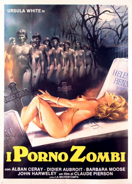 La fille à la fourrure / Porno Zombies /    /   (Claude Pierson) [1977 ., Classic, Horror, Sci-Fi, VHSRip]