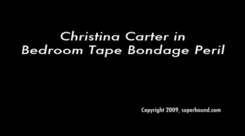 [superbound.com] Christina Carter in Bedroom Tape Bondage Peril (Outdoors Bondage Peril) [2009 ., Bondage, SiteRip]