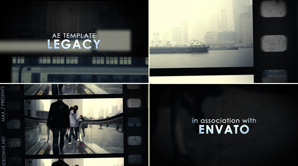 VideoHive - Legacy Film Tape Slideshow