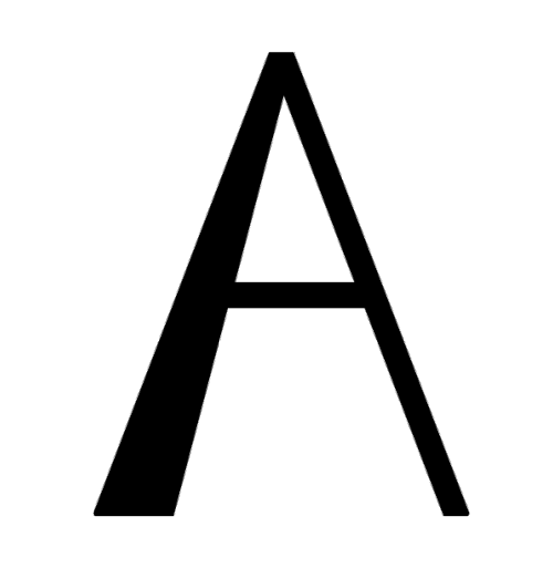 Cone Wedge Typeface