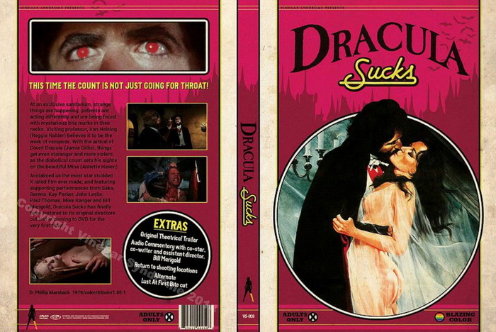 Dracula Sucks / Dracula   (Phillip Marshak, Vinegar Syndrome) [1979 ., Feature, Classic, DVD5+DVD9]