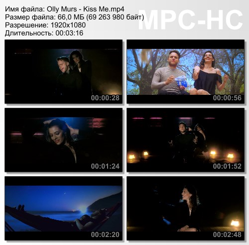Olly Murs - Kiss Me (2015) HD 1080