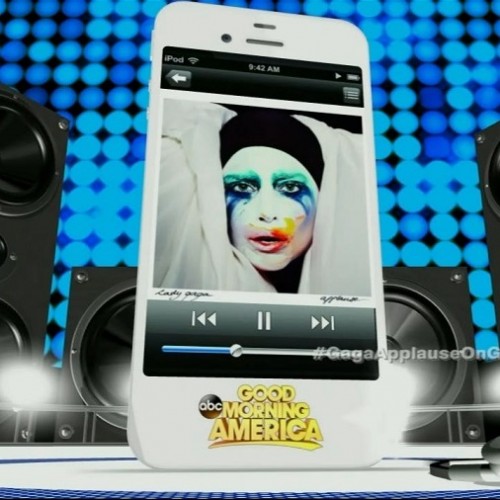 Lady Gaga - Applause (Live @ Good Morning America) 2013