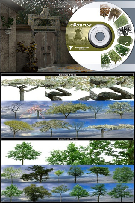 3D Total: Textures V10:R2 – Trees & Plants