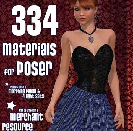 Poser Shaders and Materials Pack 02