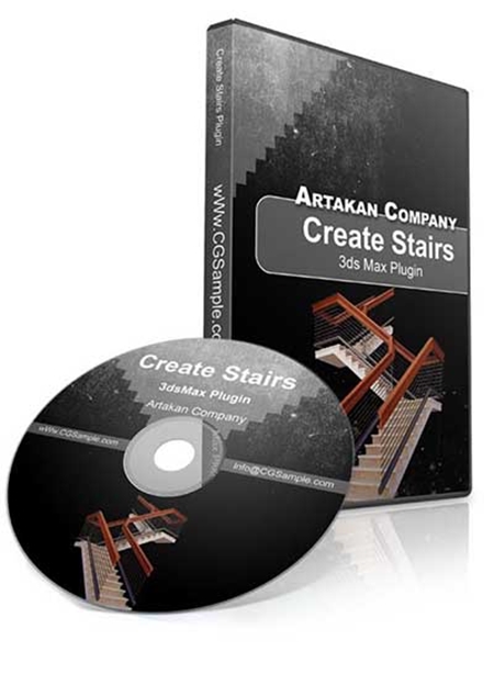 Artakan Create Stairs 2.3.0 For 3ds Max - Win
