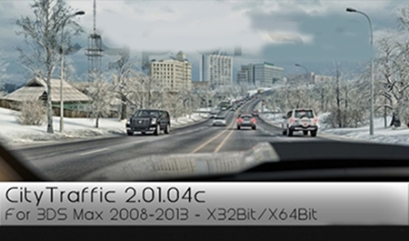 CityTraffic 2.01.04c for 3ds Max 2008-2013 32/64Bit