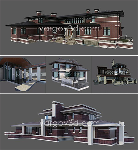 3d Models of Houses